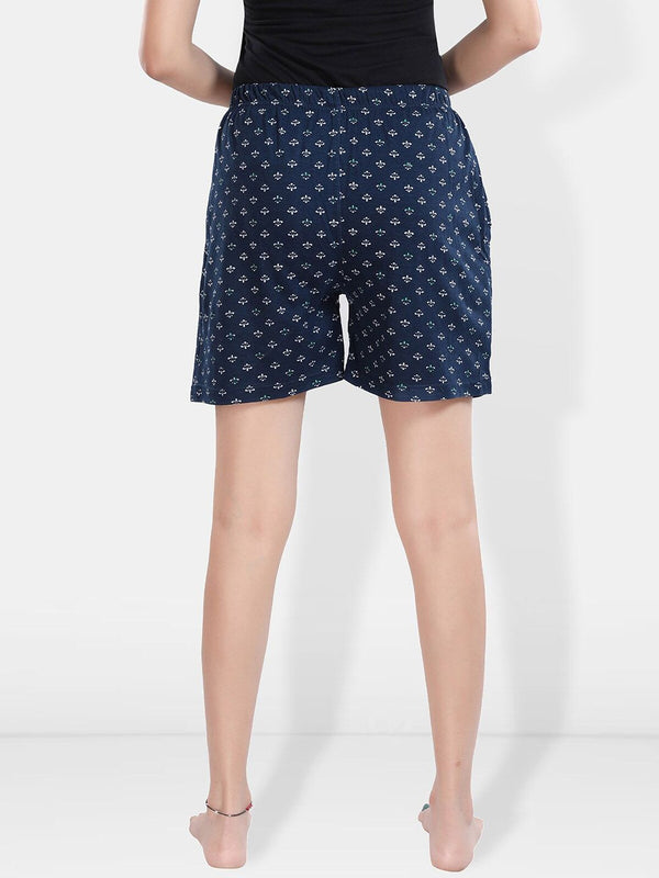 Be You Women Floral Printed Lounge Shorts