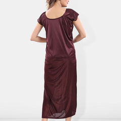 Be You Satin Maxi Nightdress With Robe