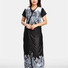 Be You Women Pack Of 2 Printed Maxi Nightdress