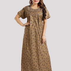 Be You Floral Printed Maxi Nightdress