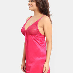 Be You Women Solid Nightdress