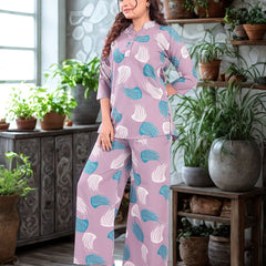 Be You Printed Top & Trousers Co-Ords