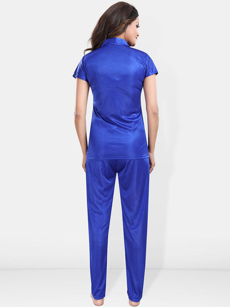 Be You Satin Shirt & Lounge Pant Night Suit