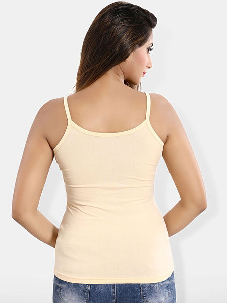 Be You Women Solid Pack Of 2 Non-Padded Camisoles