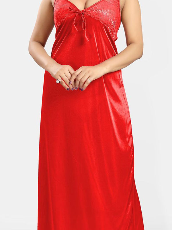 Be You Satin Maxi Nightdress