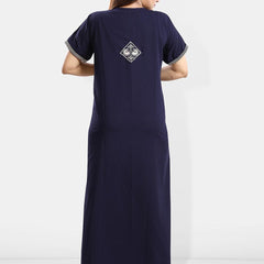 Be You Embroidered Maxi Nightdress