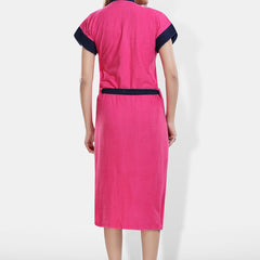 Be You Women Cotton Anti-bacterial Super Soft Bath Robe With Belt