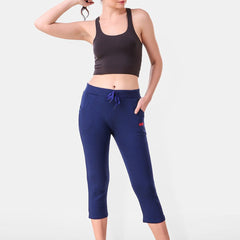 Be You Cotton Solid Three Fourth -Length Tights