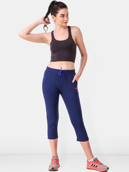Be You Cotton Solid Three Fourth -Length Tights