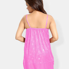 Be You Self Designed Shoulder Straps Satin Baby Doll