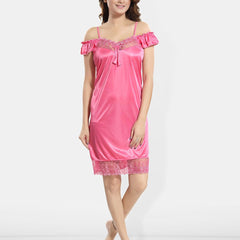 Be You Satin Wrap Nightdress With Robe