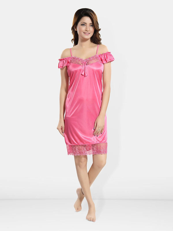 Be You Satin Wrap Nightdress With Robe