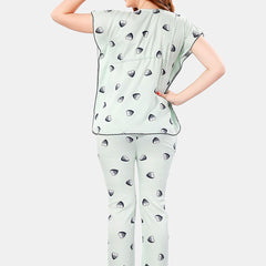 Be You Conversational Printed Night Suit
