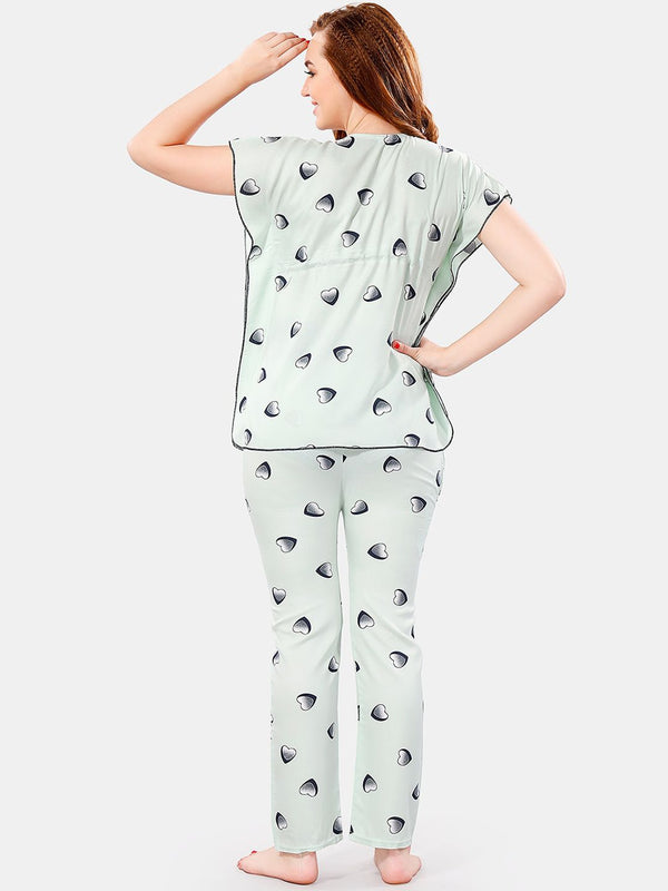 Be You Conversational Printed Night Suit