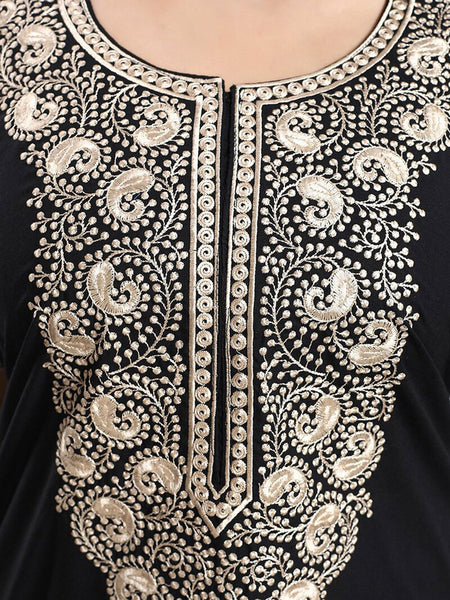Be You Embroidered Maxi Nightdress