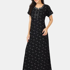 Be You Floral Printed Maxi Nightdress