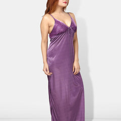 Be You V-Neck Maxi Wrap Nightdress With Robe