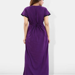 Be You Striped Maternity Maxi Nightdress
