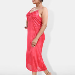 Be You Shoulder Straos Lace Detail Maxi Nightdress With Robe