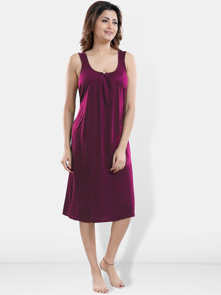 Be You Sleeveless Cotton Nightdress
