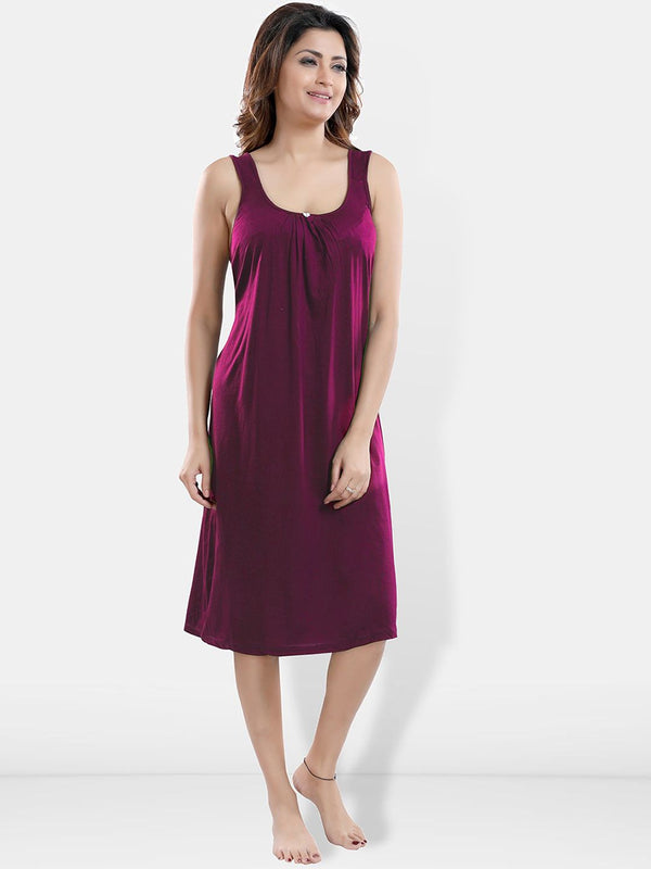 Be You Sleeveless Cotton Nightdress