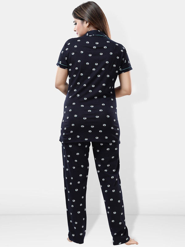 Be You Pack Of 2 Printed Night suit