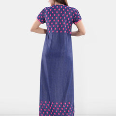 Be You Women Pack Of 2 Printed Maxi Nightdress