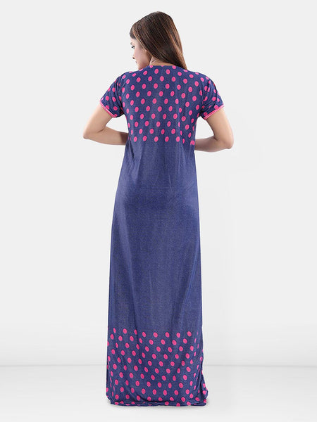 Be You Women Pack Of 2 Printed Maxi Nightdress
