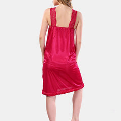 Be You V-Neck Long Sleevs Satin Maxi Nightdress With Robe