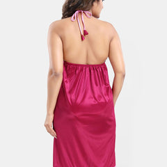 Be You Satin Wrap Nightdress With Robe