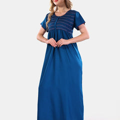 Be You Round Neck Maxi Nightdress