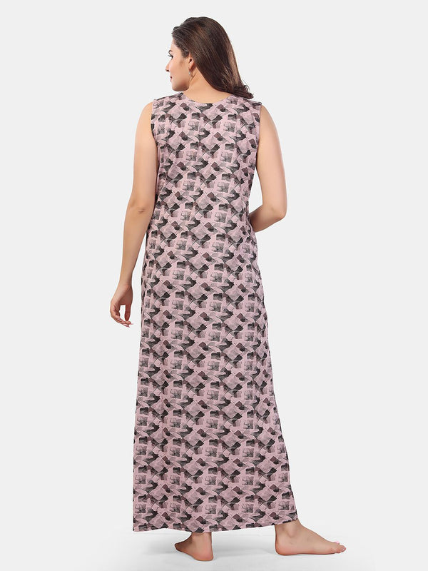 Be You Printed Maxi Nightdress