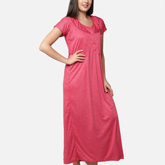 Be You Striped Maternity Maxi Nightdress