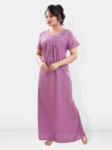 Be You Square Neck Maxi Sweat Nightdress