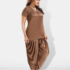 Be You 6 Pieces Satin Maxi Nightdress Set With Robe And Lingerie Set