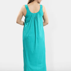 Be You Sleeveless Cotton Maxi Nightdress