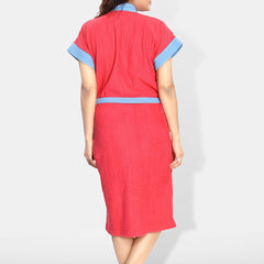 Be You Women Cotton Anti-bacterial Super Soft Bath Robe With Belt