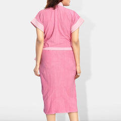 Be You Women Cotton Anti-bacterial Super Soft Bath Robe With Belt