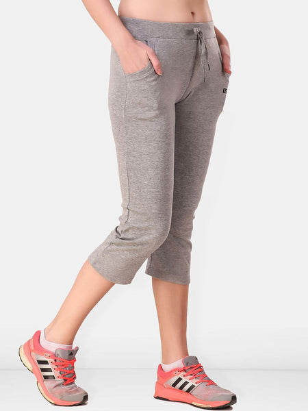 Be You Women Solid  Mid Rise Three-Fourth Tights