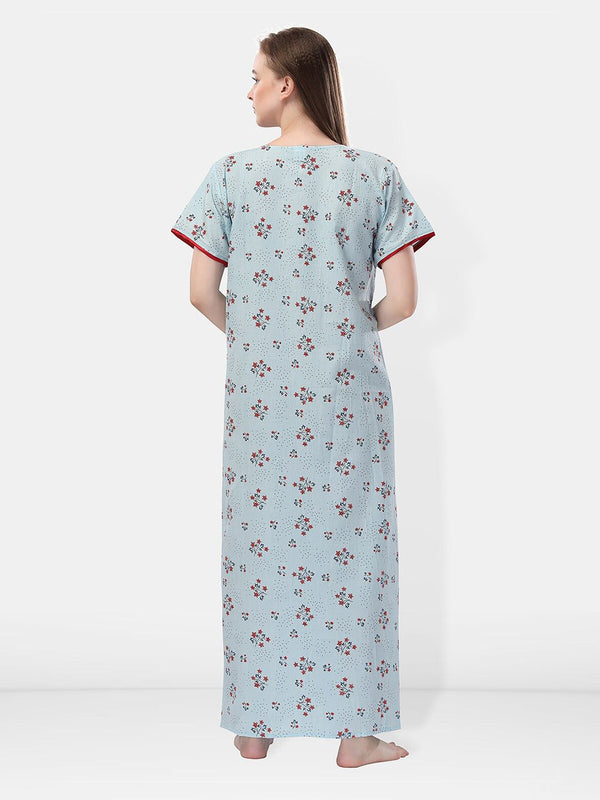 Be You Floral Printed Maxi Nightdress
