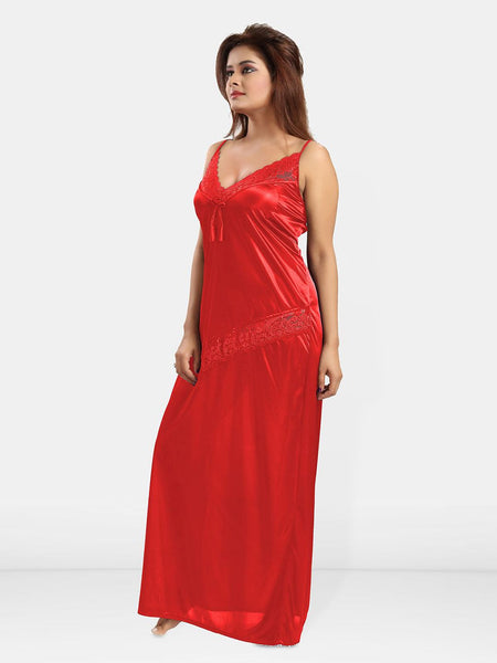 Be You Women Shoulder Straps Maxi Nightdress
