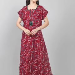 Be You Printed Maxi Nightdress