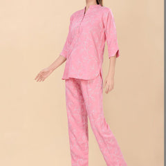 Be You Embroidered Top With Trousers Co-Ords
