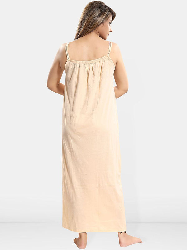 Be You Lace Cotton Maxi Nightdress