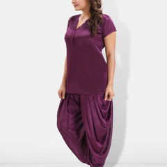 Be You 6 Pieces Satin Maxi Nightdress Set With Robe And Lingerie Set