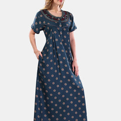 Be You Floral Printed Maxi Nightdress