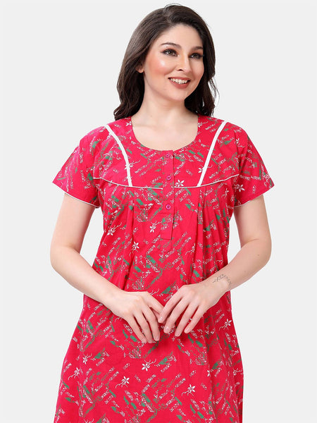 Be You Floral Printed Maxi Nightdress