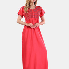 Be You Round Neck Maxi Nightdress
