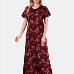 Be You Floral Printed Maxi Nightdress