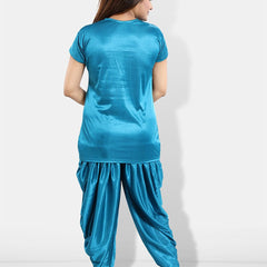 Be You 6 Pieces Satin Maxi Nightwear Set